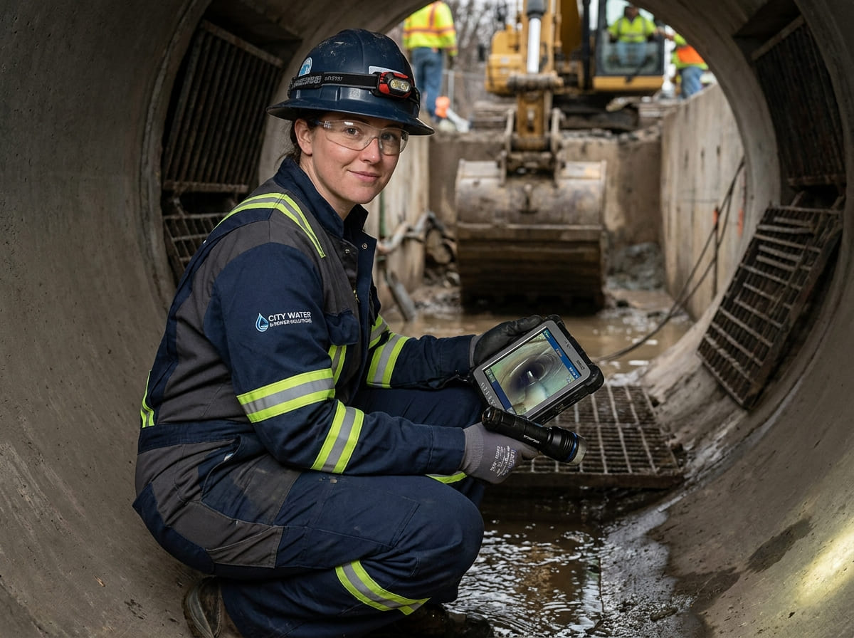 Sewer Line Inspection & Replacement in Vancourt